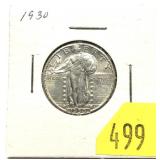 1930 Standing Liberty quarter