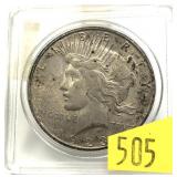 1923-S Peace dollar