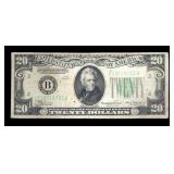 $20 Federal Reserve note series of 1934