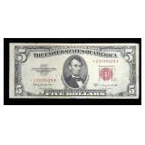 $5 United States note "Star note" series of 1953L
