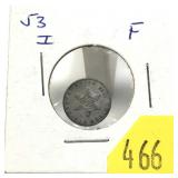 1853 3-cent silver
