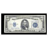$5 silver certificate series of 1934D