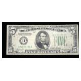 $5 Federal Reserve note series of 1934