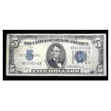 $5 silver certificate series of 1934D