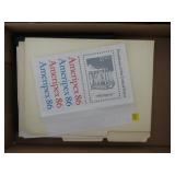 Lot, US mint blocks, Ameripex 86, & some 1st day