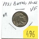 1921 Buffalo nickel