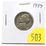 1938 Jefferson nickel