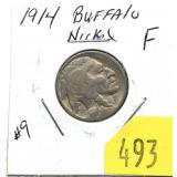 1914 Buffalo nickel