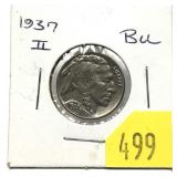 1937 Buffalo nickel