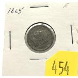 1865 3-cent nickel