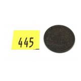 1865 2-cent piece