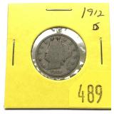 1912-D Liberty nickel