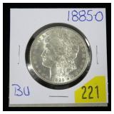 1885-O Morgan dollar, BU