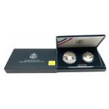 1992 Columbus commemorative Proof 2-pc. set