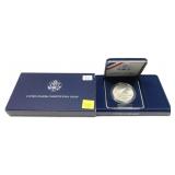 1987 Constitution commemorative silver dollar,