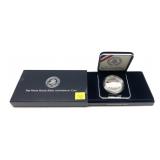 1992 White House commemorative Proof dollar