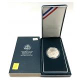 1990  Eisenhower commemorative Unc. silver