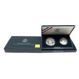 1992 Columbus commemorative Proof 2-pc. set
