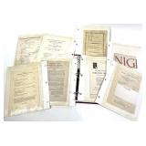 Album: 18 Opera Singers & Musicians Autographs