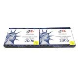 x2- 2006 Proof sets, -x2 sets, Sold by the piece,