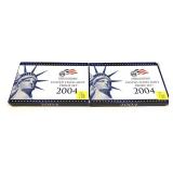 x2- 2004 Proof sets, -x2 sets, Sold by the piece,