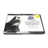 2004 silver quarter Proof set
