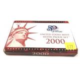 2000 silver Proof set