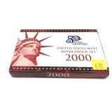 2000 silver Proof set