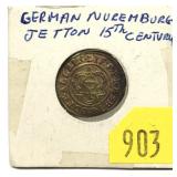 15th Century German coin