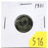 1831 Capped Bust dime