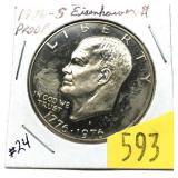1976-S Proof Eisenhower dollar