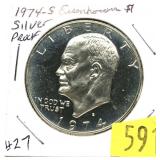 1974-S Eisenhower dollar, Proof