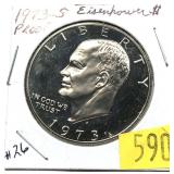 1973-S Eisenhower dollar, Proof