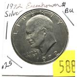 1972 Eisenhower dollar