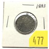 1883 Liberty nickel