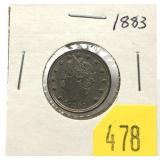 1883 Liberty nickel