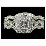 Neil Lane 14K diamond bridal set including