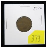 1872 Indian Head cent