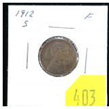 1912-S Lincoln cent