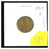 1914-D Lincoln cent