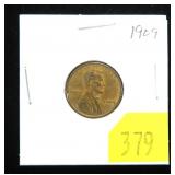 1909 VDB Lincoln cent
