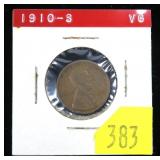 1910-S Lincoln cent