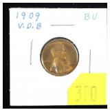 1909 VDB Lincoln cent