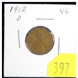 1912-D Lincoln cent
