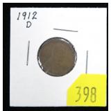 1912-D Lincoln cent