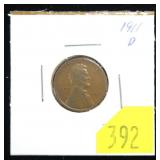 1911-D Lincoln cent