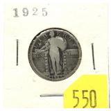 1925 Standing Liberty quarter