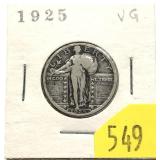 1925 Standing Liberty quarter