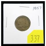 1857 Flying Eagle cent