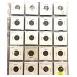 x32- Barber dimes, mixed dates, -x32 dimes,